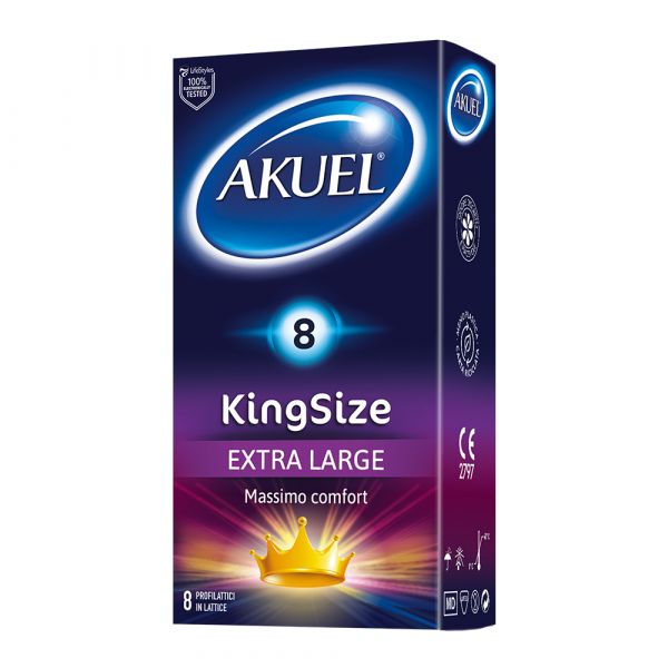 KingSize Extra Large 8 Preservativi