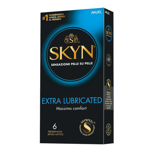 Skin Extra Lubricated 6 Preservativi