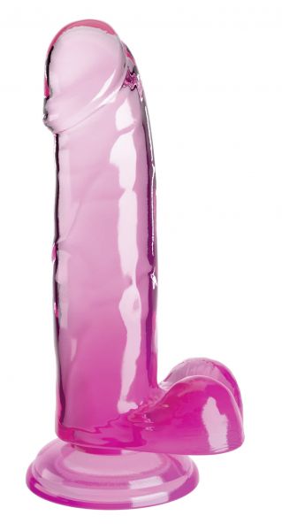 7“ Cock with Balls Pink